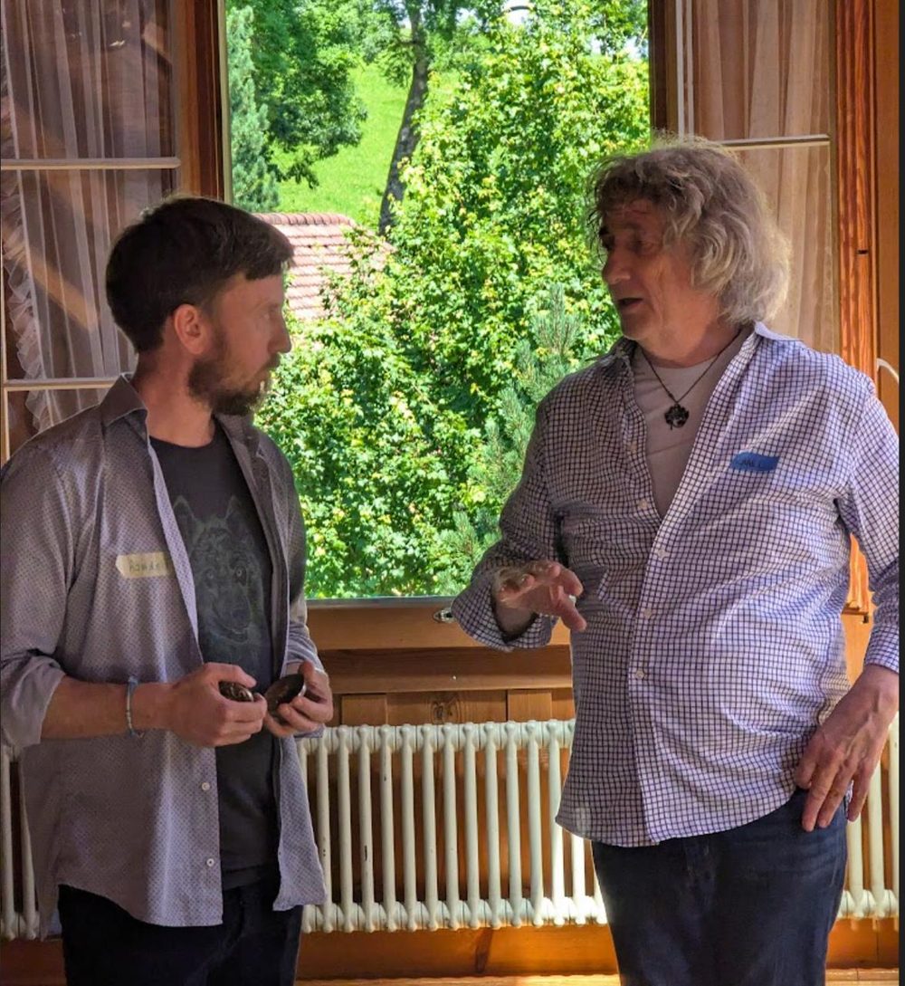 Randolf and Michael facilitating a cohort retreat